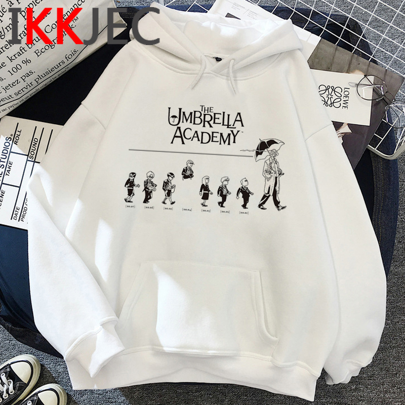 Winter Clothing Aesthetic - Şemsiye akademisi hoodies kadın hip hop