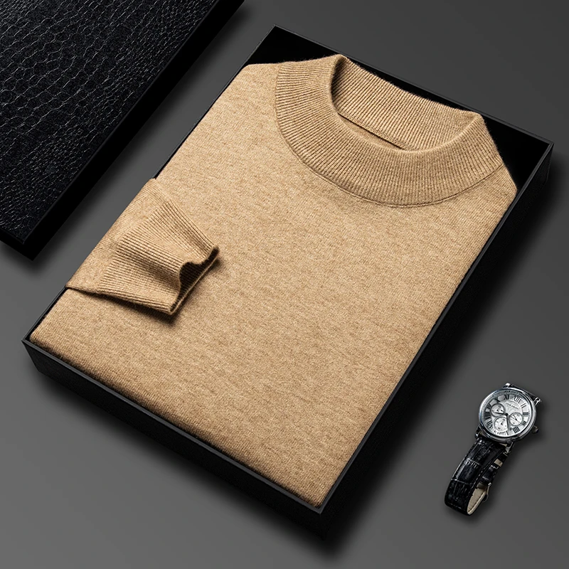 Winter Clothing Brands - Yarım Balıkçı Yaka Triko Kazak Yeni