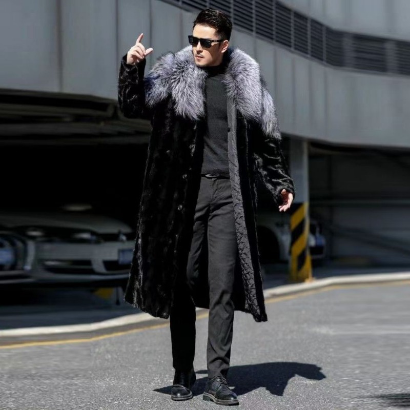 Erkek Sahte Vizon Ceket Kış Uz - Winter Clothing Brands incelemesi ve fiyatı