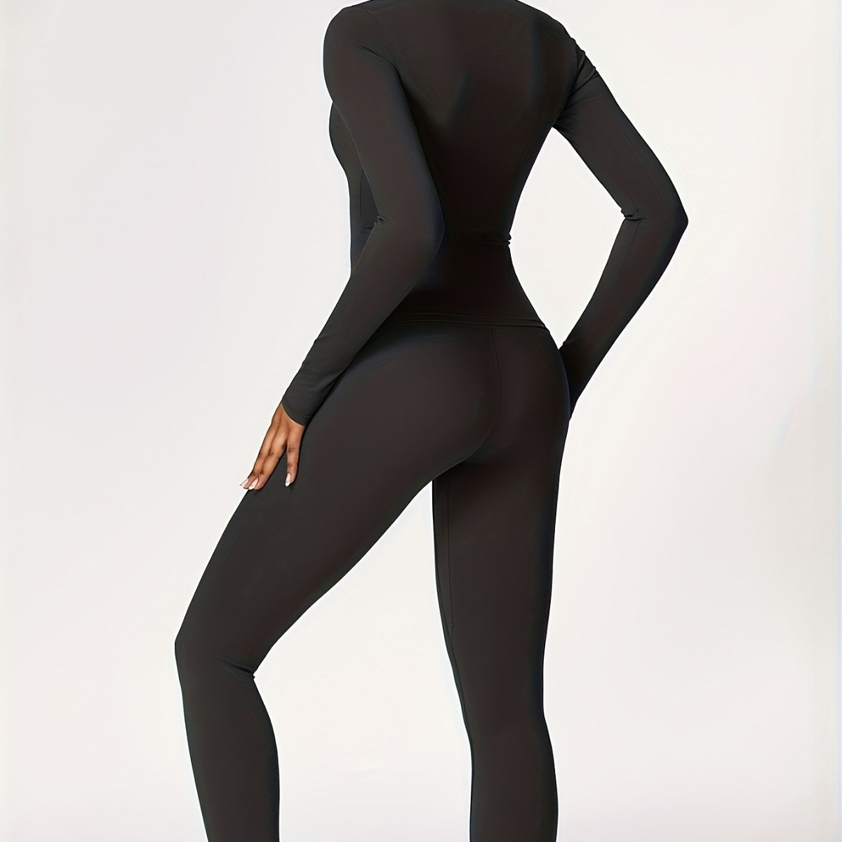 Dar kesim yoga kıyafeti ince u - Winter Clothing Women'S incelemesi ve fiyatı
