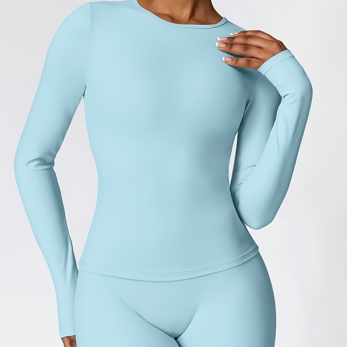 Dar kesim yoga kıyafeti ince u - Winter Clothing Women'S incelemesi ve fiyatı