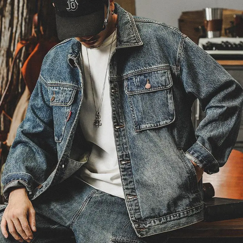 Trendy Gevşek Denim Ceketler A - Winter Clothing Aesthetic incelemesi ve fiyatı
