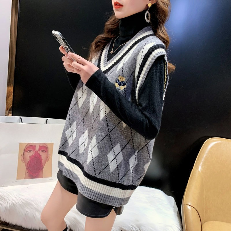 Kadınlar için Kırmızı Örgü Yel - Winter Clothing Aesthetic incelemesi ve fiyatı