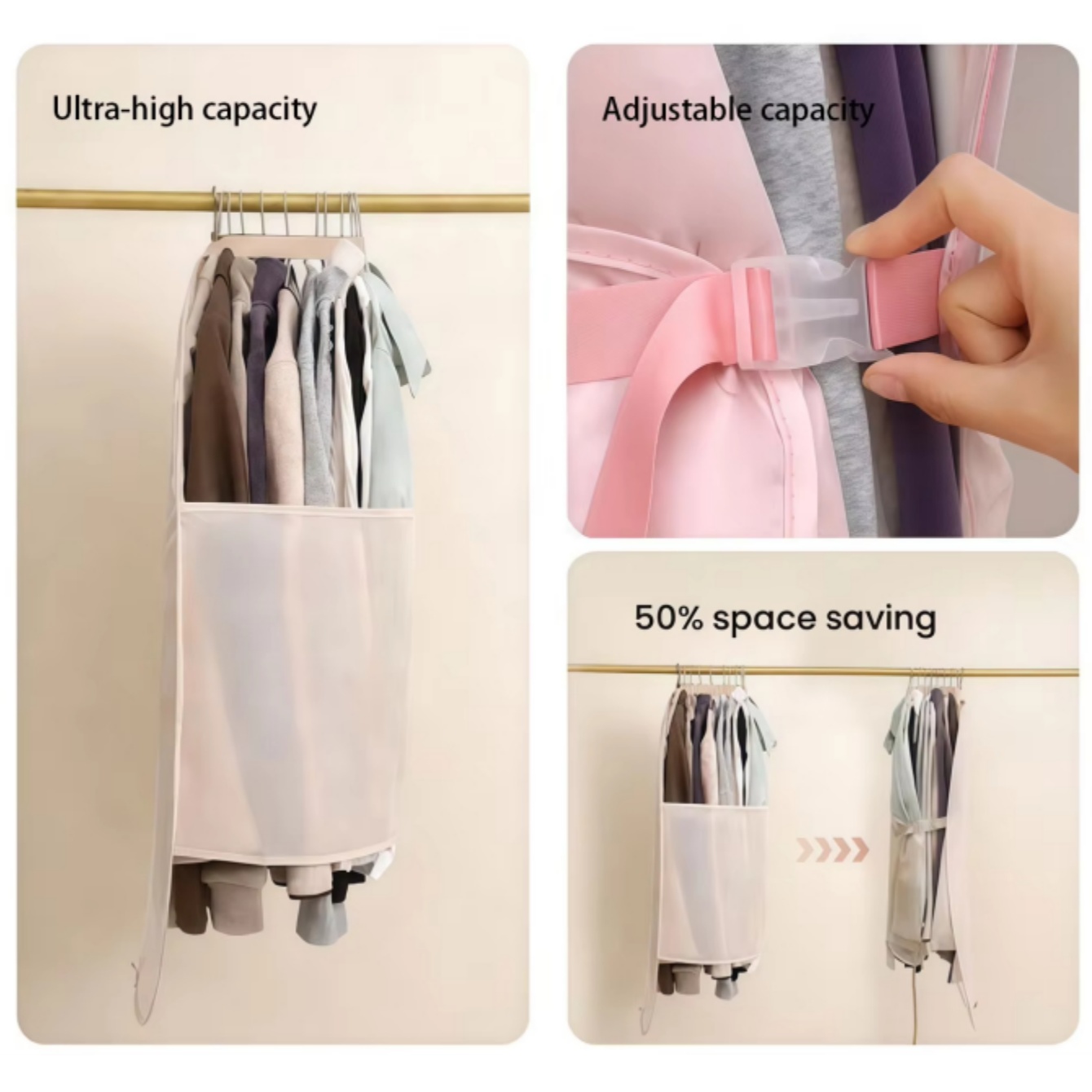 Gardırop Sıkıştırma Askılı Çan - Winter Clothing Storage incelemesi ve fiyatı