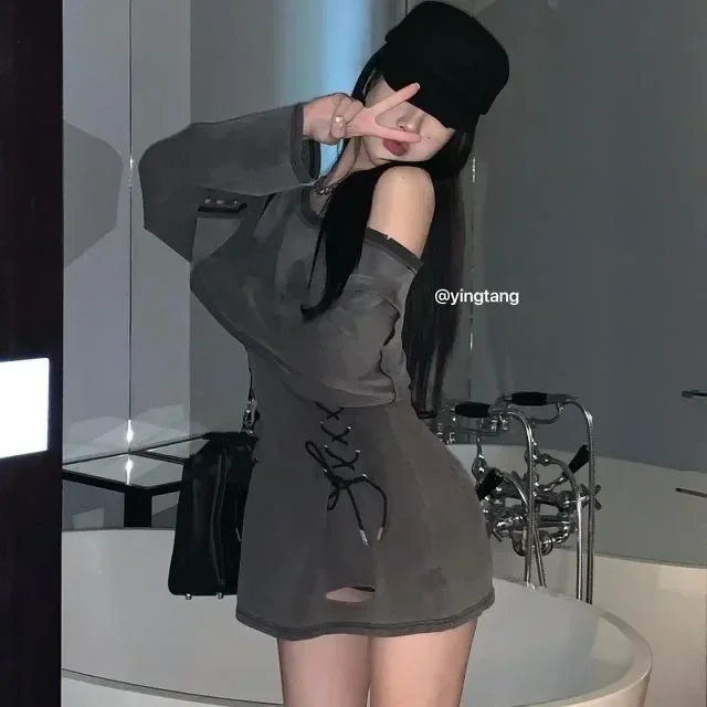 Fairycore Grunge Korse Elbise  - Winter Clothing Aesthetic incelemesi ve fiyatı