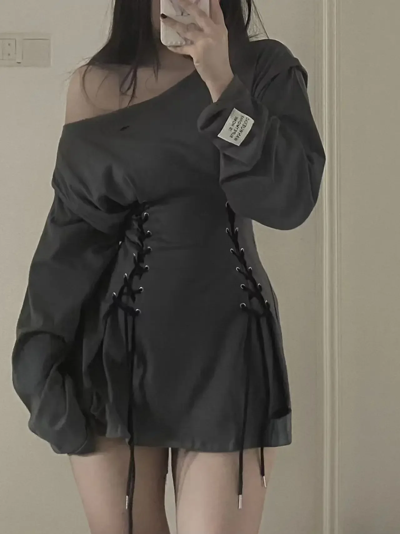 Fairycore Grunge Korse Elbise  - Winter Clothing Aesthetic incelemesi ve fiyatı