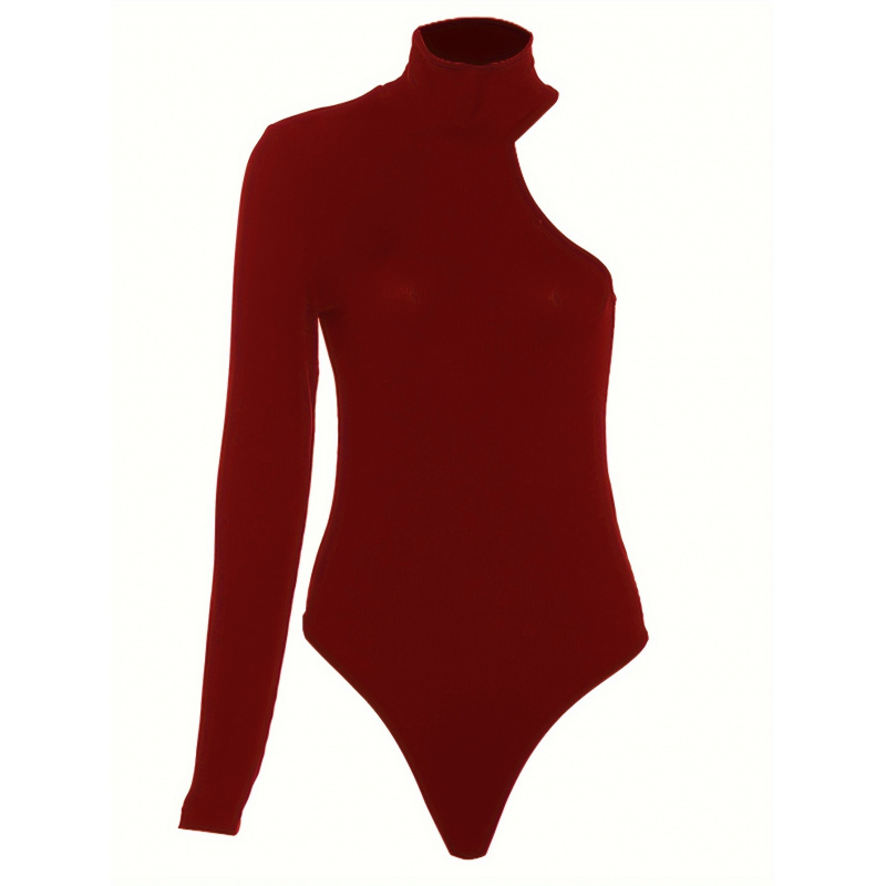 Düz Asimetrik Tek Omuzlu Nervü - Winter Clothing Women'S incelemesi ve fiyatı