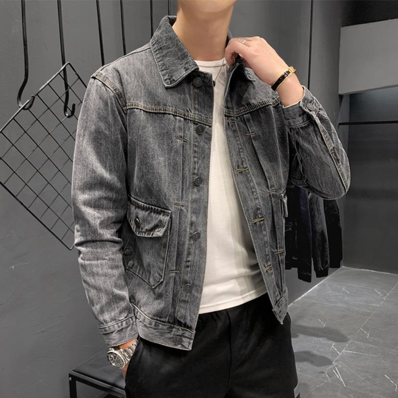 Sonbahar Düğmeli Kovboy Ceket  - Winter Clothing Aesthetic incelemesi ve fiyatı