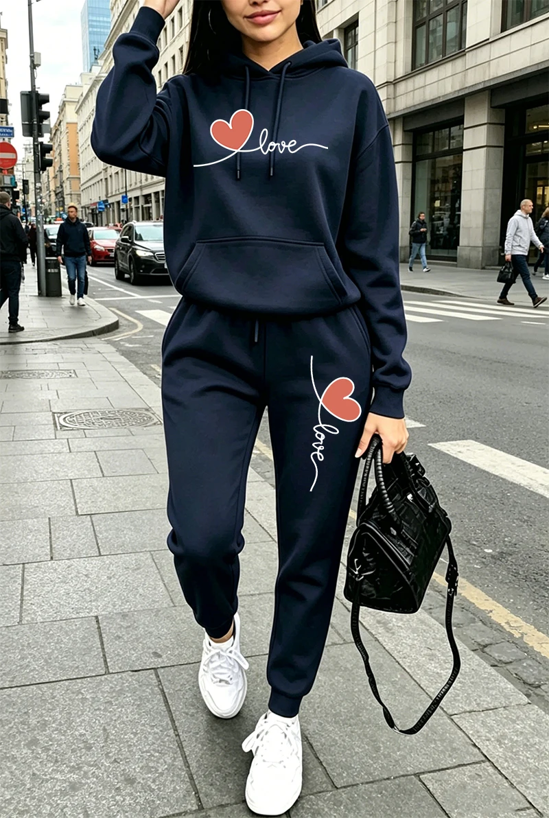 Kadın Eşofman Takımı Baskılı G - Winter Clothing Women'S incelemesi ve fiyatı