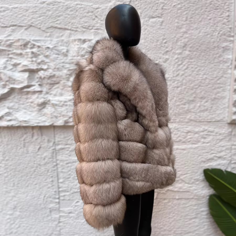 Kadın Doğal Kürk Ceket Kısa Ge - Winter Clothing Brand incelemesi ve fiyatı